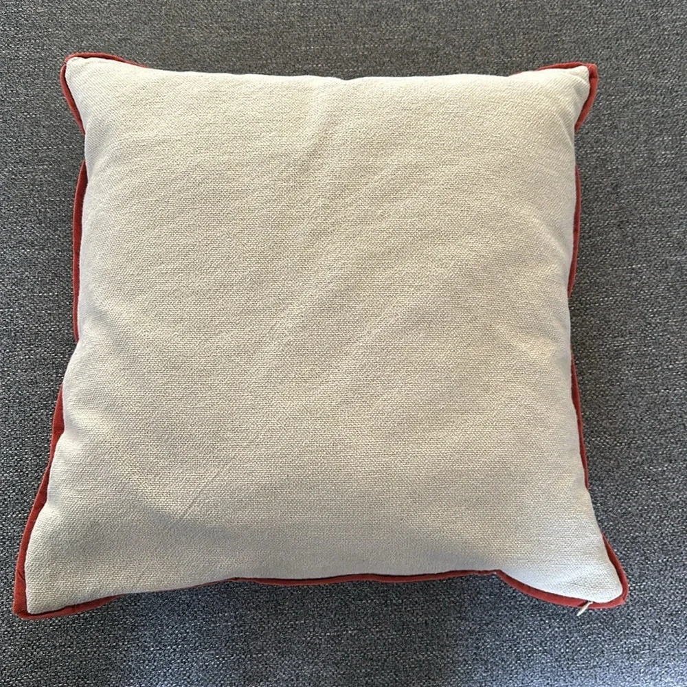West Elm letter Q accent pillow